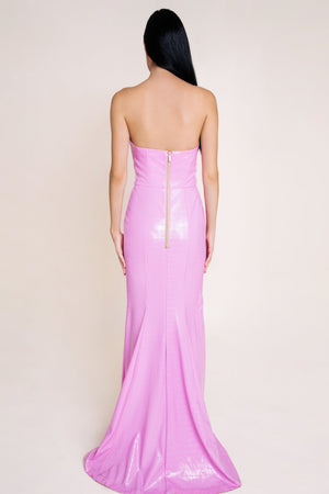 Cocktail Dress – Macao Casino (Pink) | Curve-Hugging Sculpted Fit